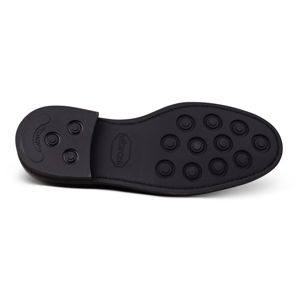 Yanko plain toe derby sort Shell cordovan