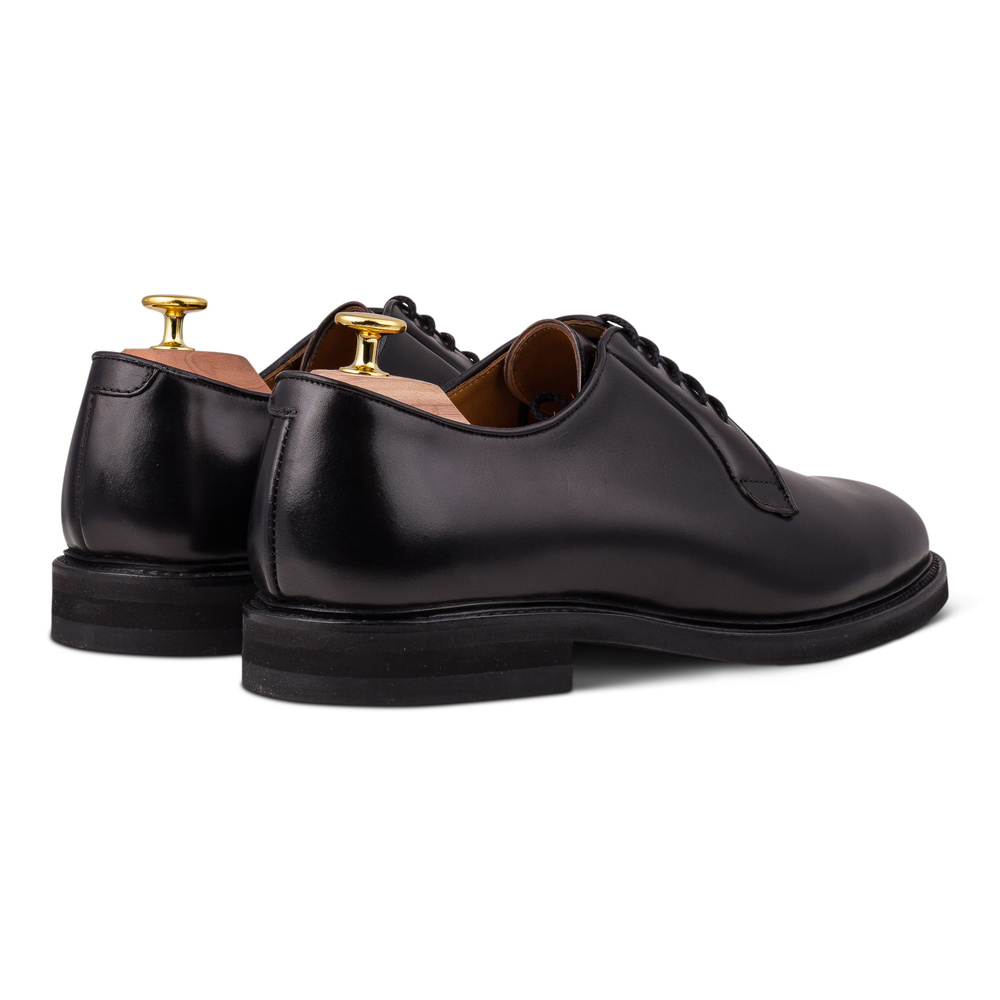 Yanko plain toe derby sort Shell cordovan