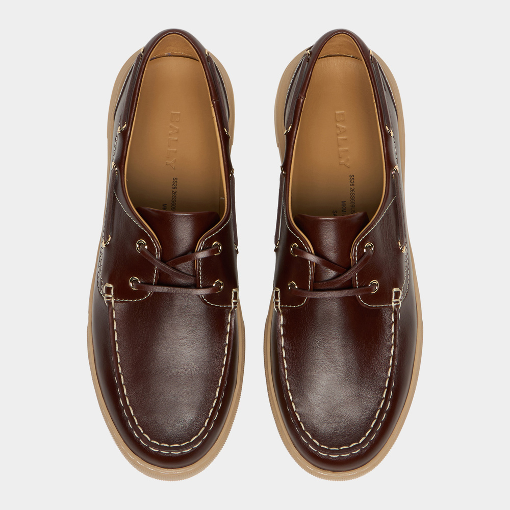 Bally Lift boat shoe brown