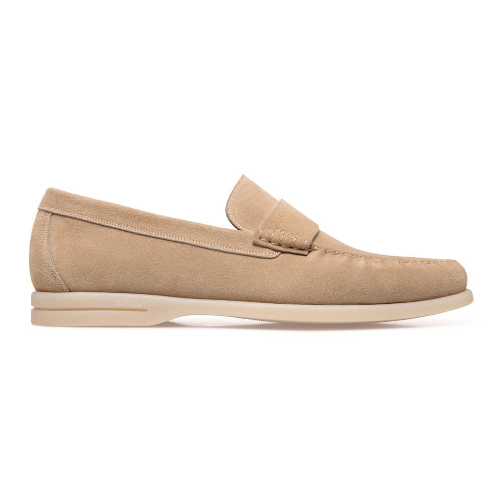 Bally Sullivan loafer sand suede