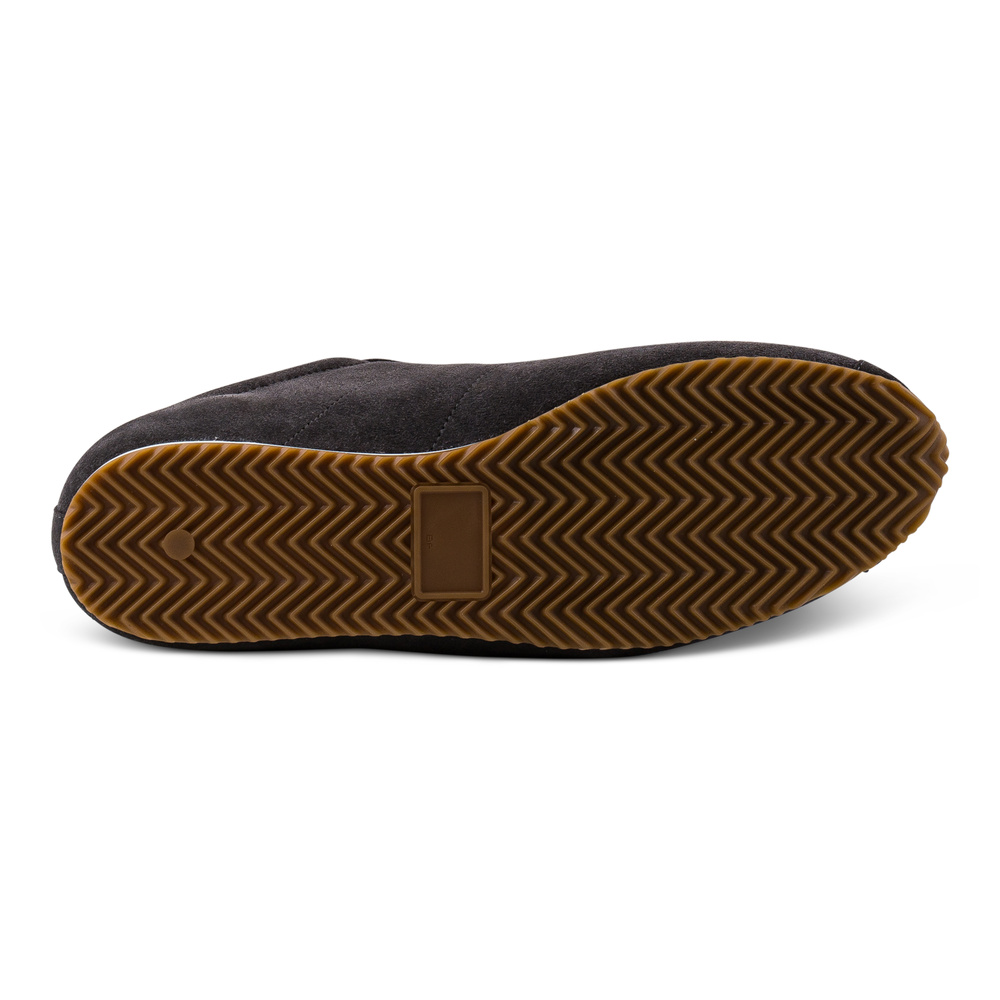 Skolyx Premium low trainers  veau velours bleu foncé