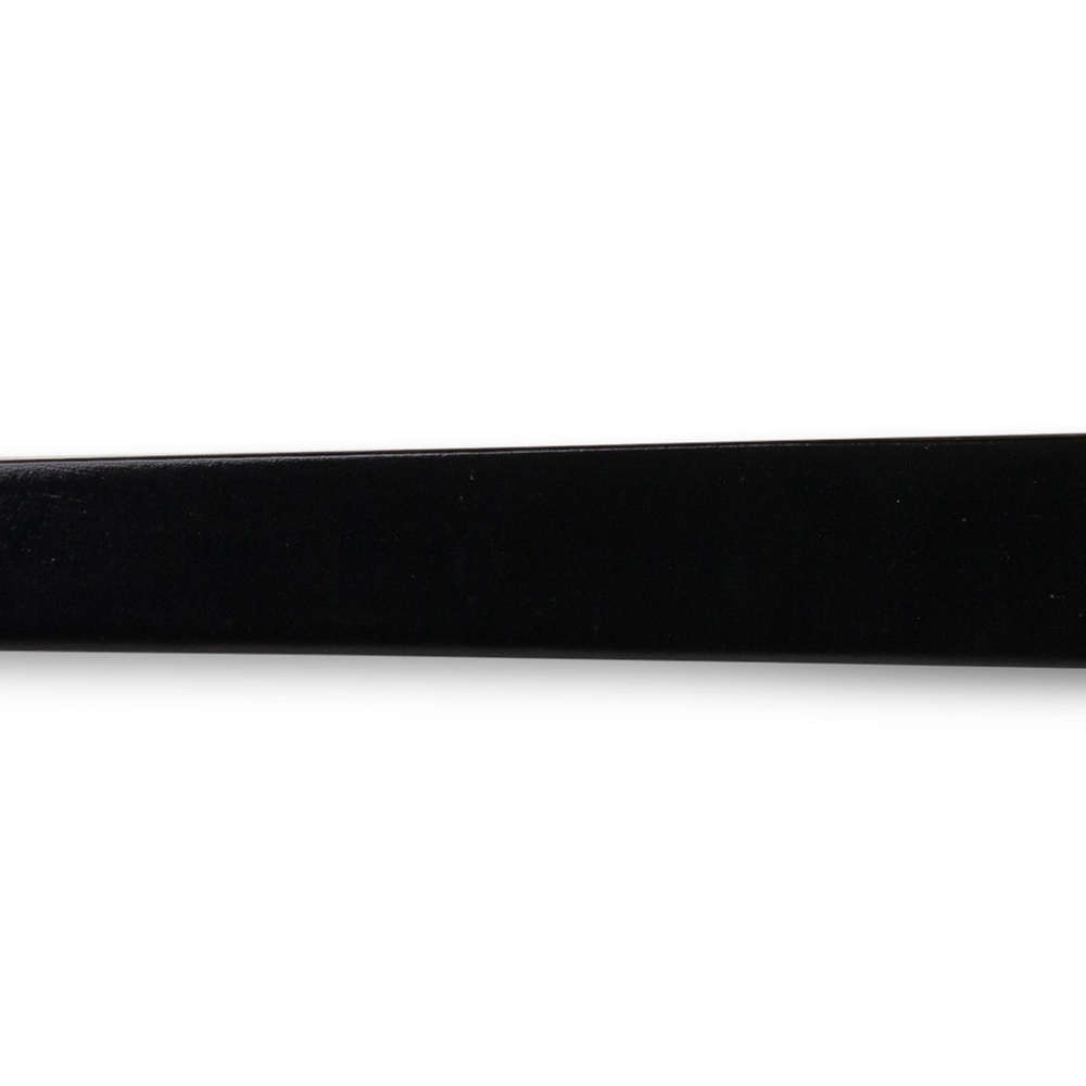 Skohorn sort træ 50 cm med gravering