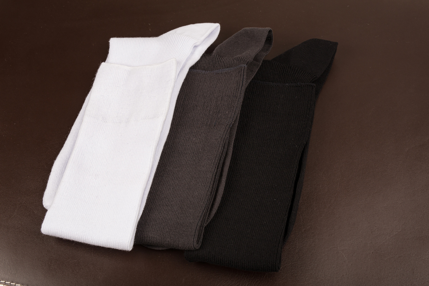 Women's ribbed cotton socks (OTC)