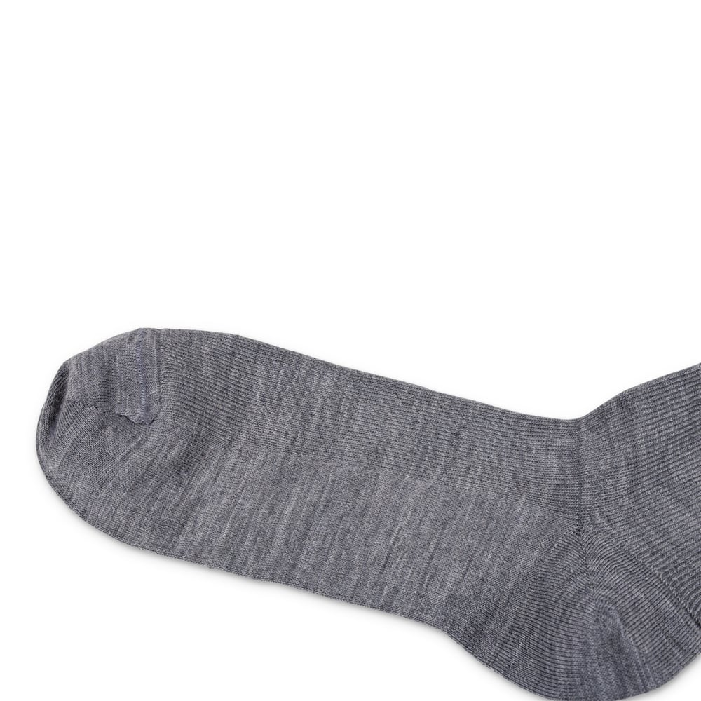 Women's ribbed wool socks