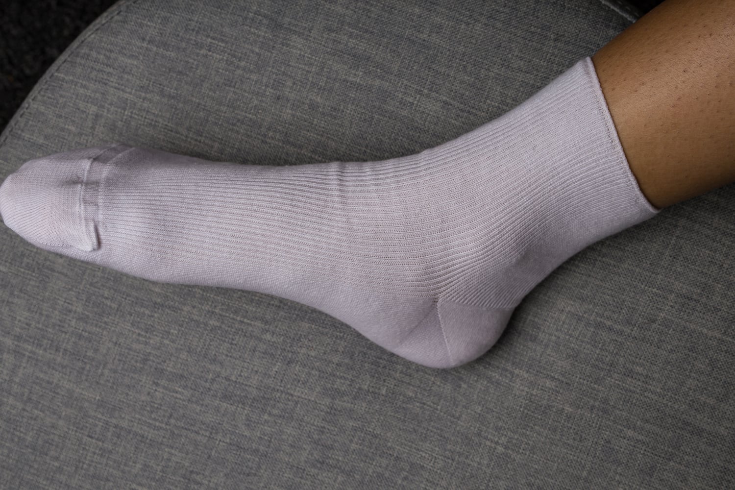 Women's ribbed cotton socks