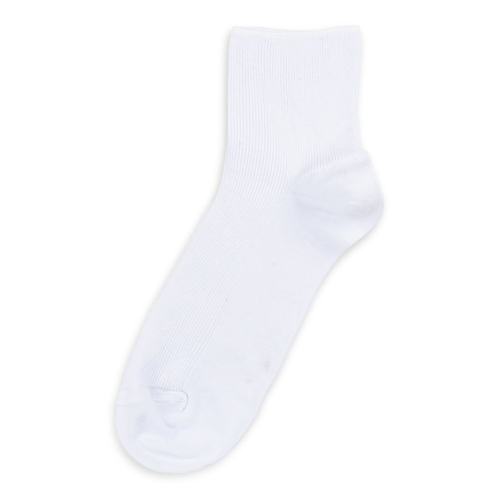 Women's ribbed cotton socks