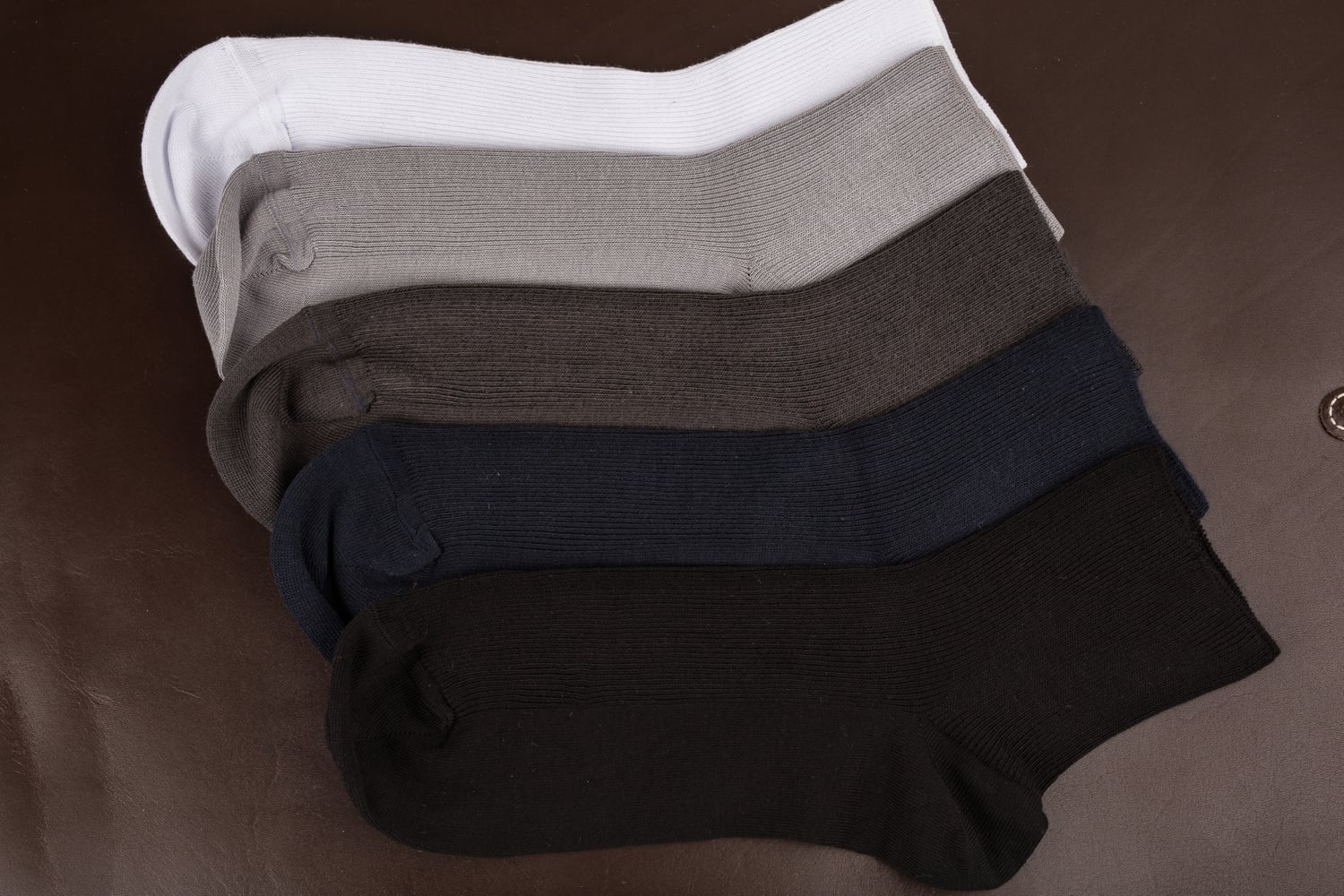 Women's ribbed cotton socks