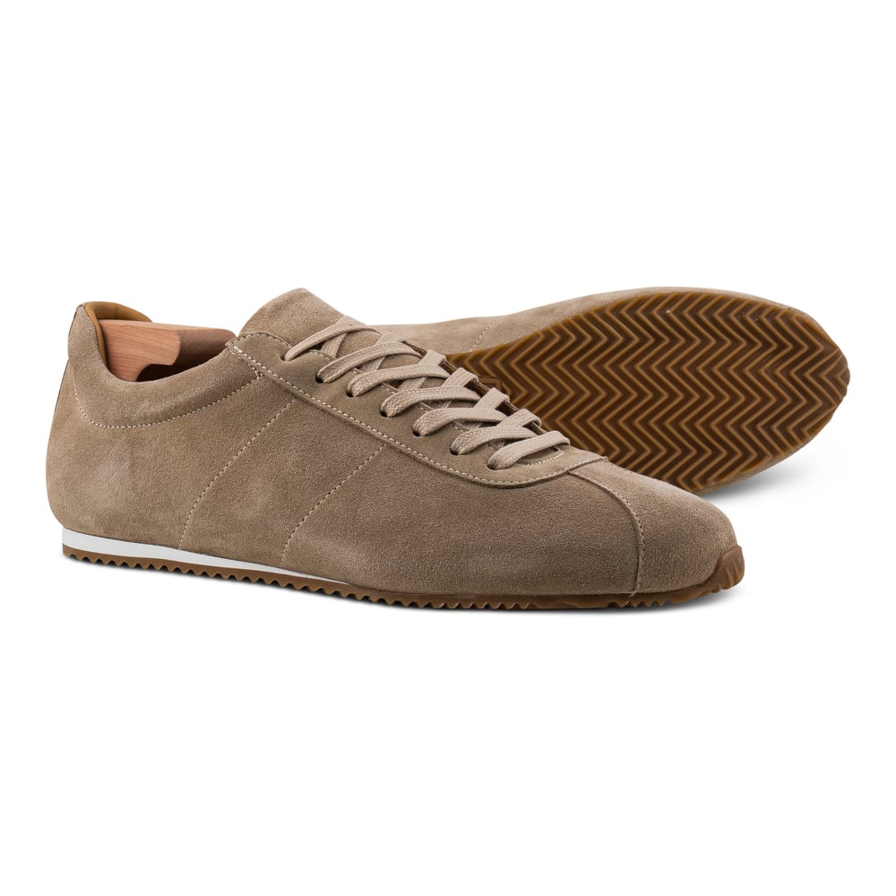 Skolyx Premium low trainers mörk sand mocka