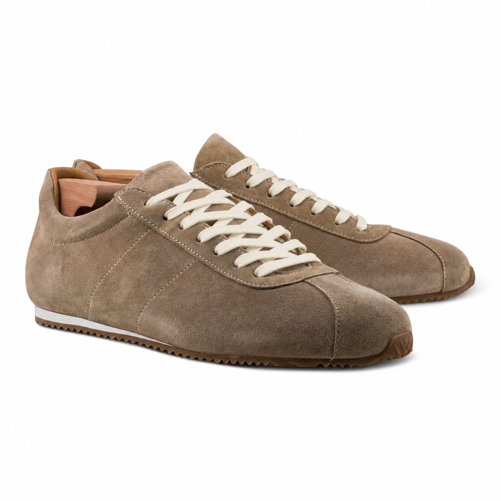 Skolyx Premium low trainers mörk sand mocka