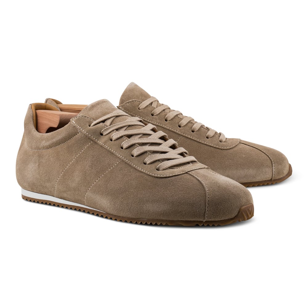 Skolyx Premium low trainers mörk sand mocka