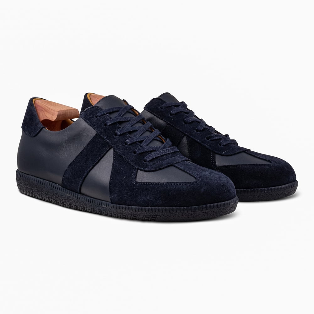 Skolyx premium GAT sneaker donkerblauw met donkere zool