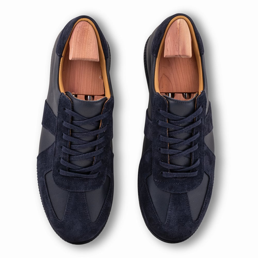Skolyx premium GAT sneaker donkerblauw met donkere zool