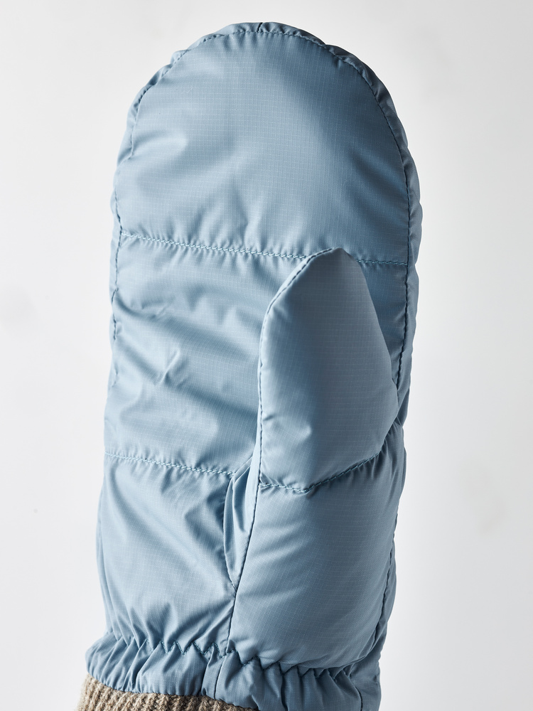 Hestra Otra mittens light blue