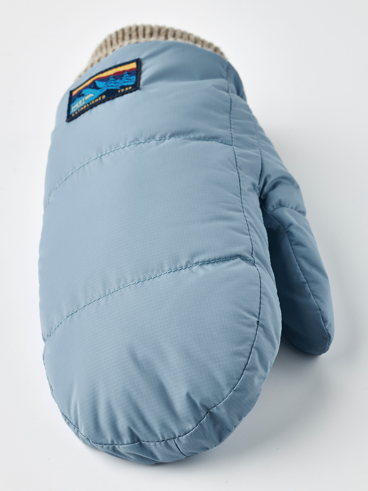Hestra Otra mittens light blue