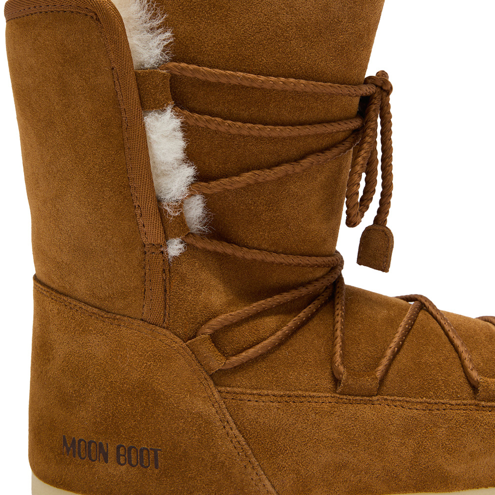 Moon Boot EVX Boot mocka / shearling cognac