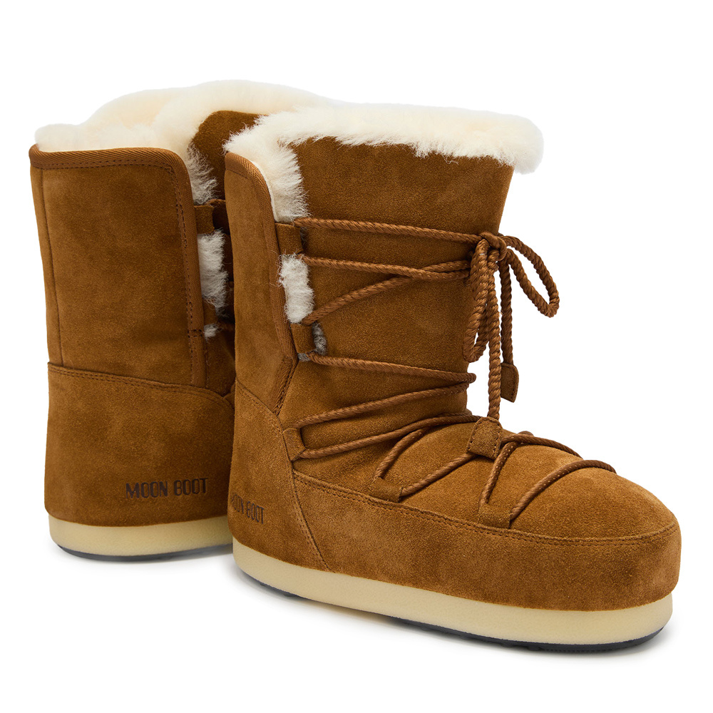 Moon Boot EVX Boot mocka / shearling cognac