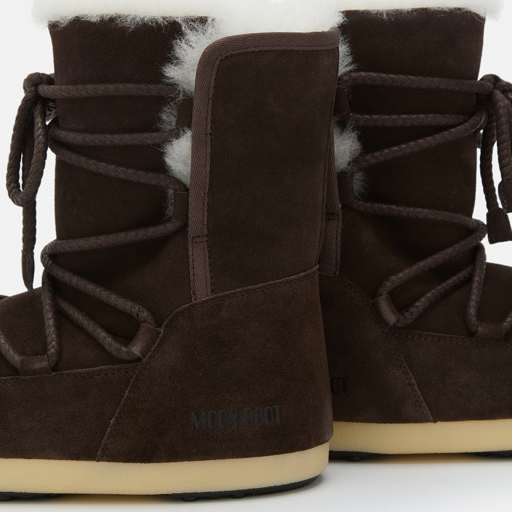 Moon Boot EVX Boot mocka / fårskinnsfoder mörkbrun