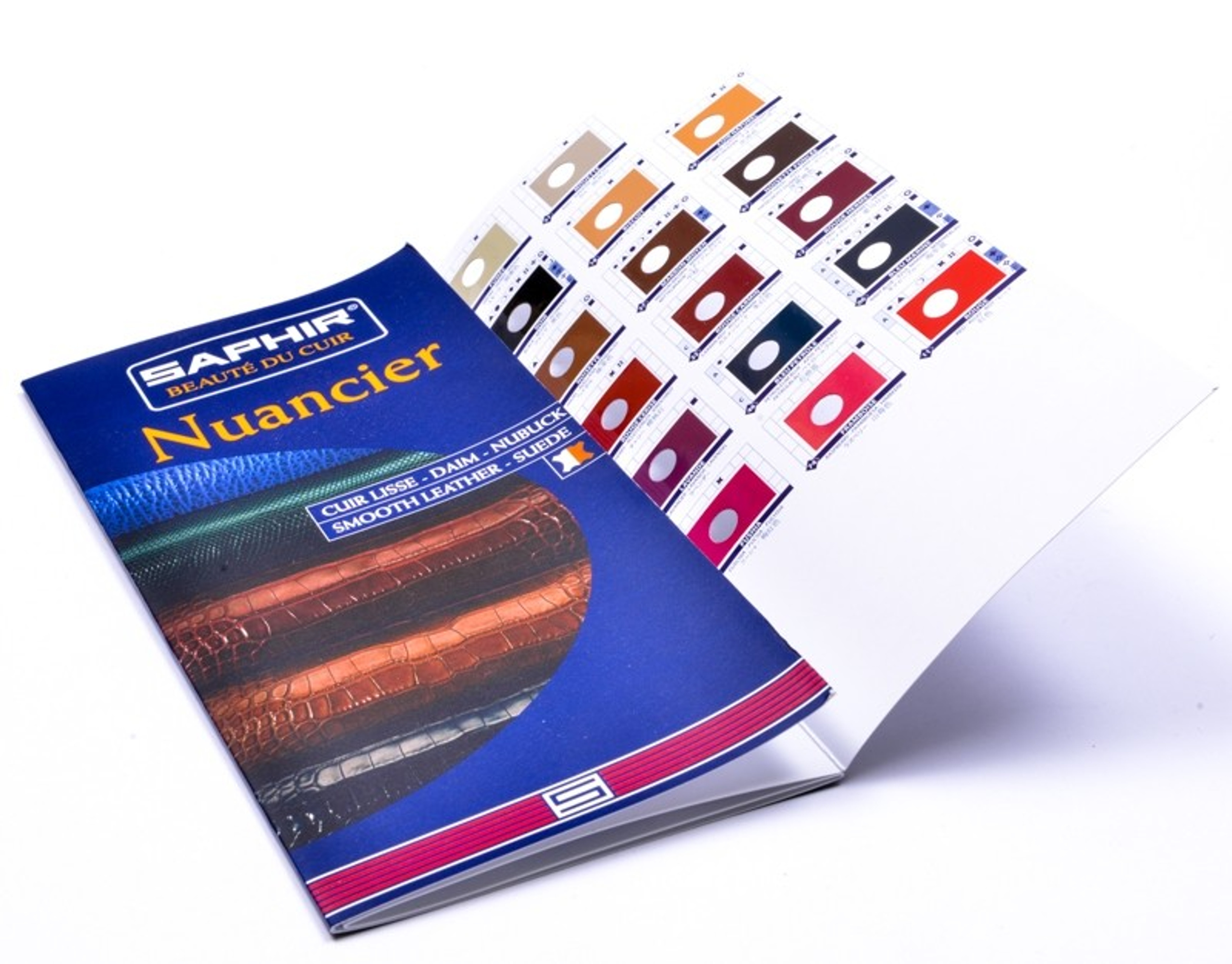 Saphir colour chart | Skolyx