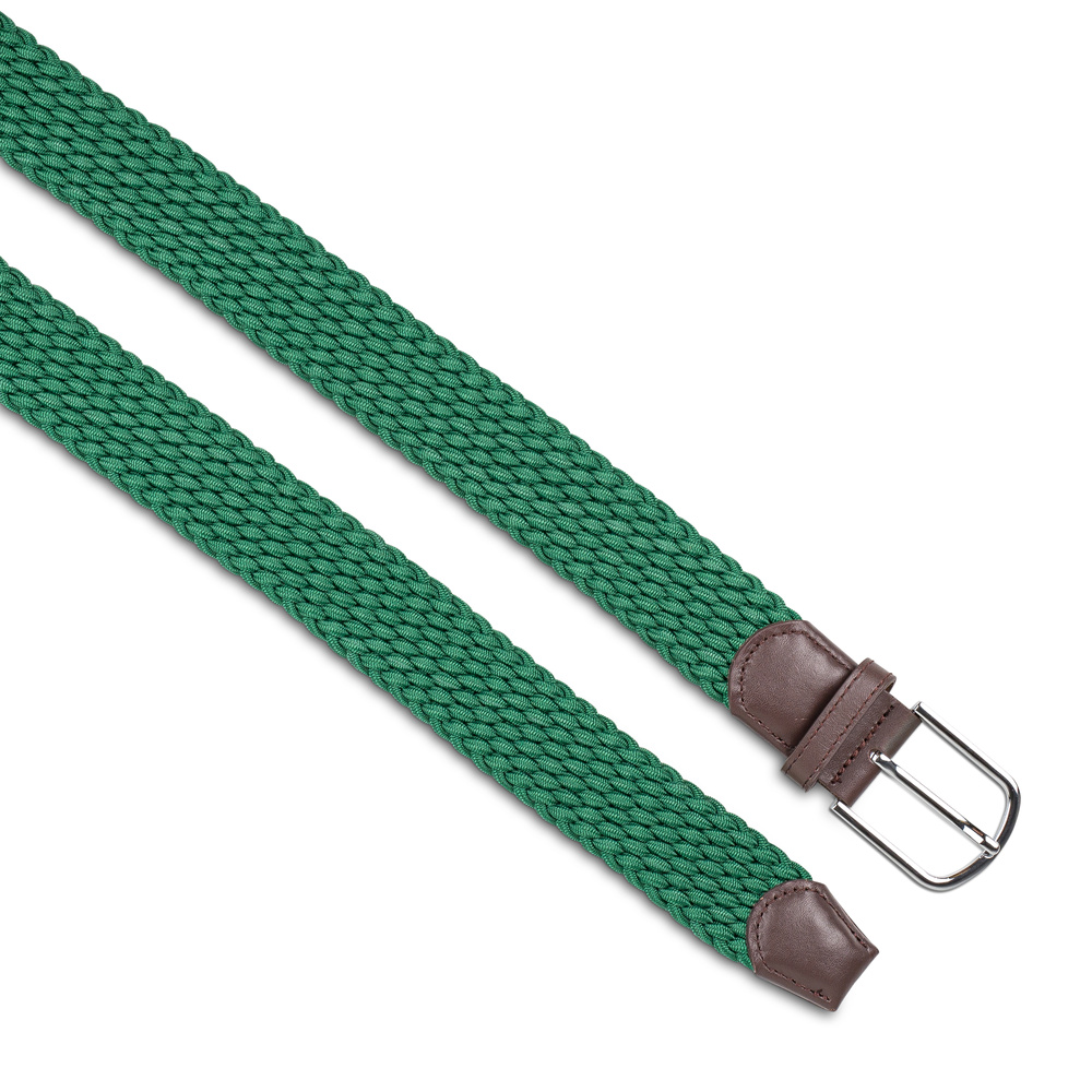 Ceinture tressée vert clair