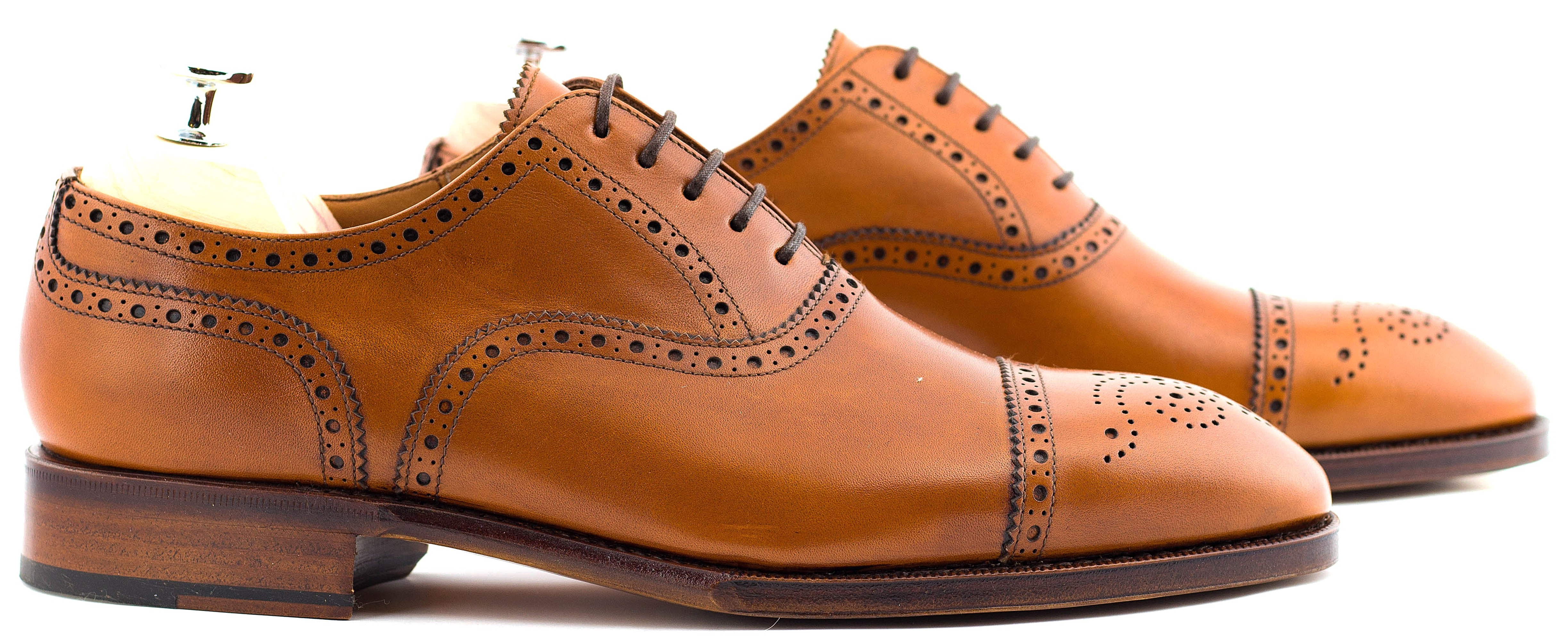 Semi brogue light brown | Experts on quality shoes | Skolyx display picture 2