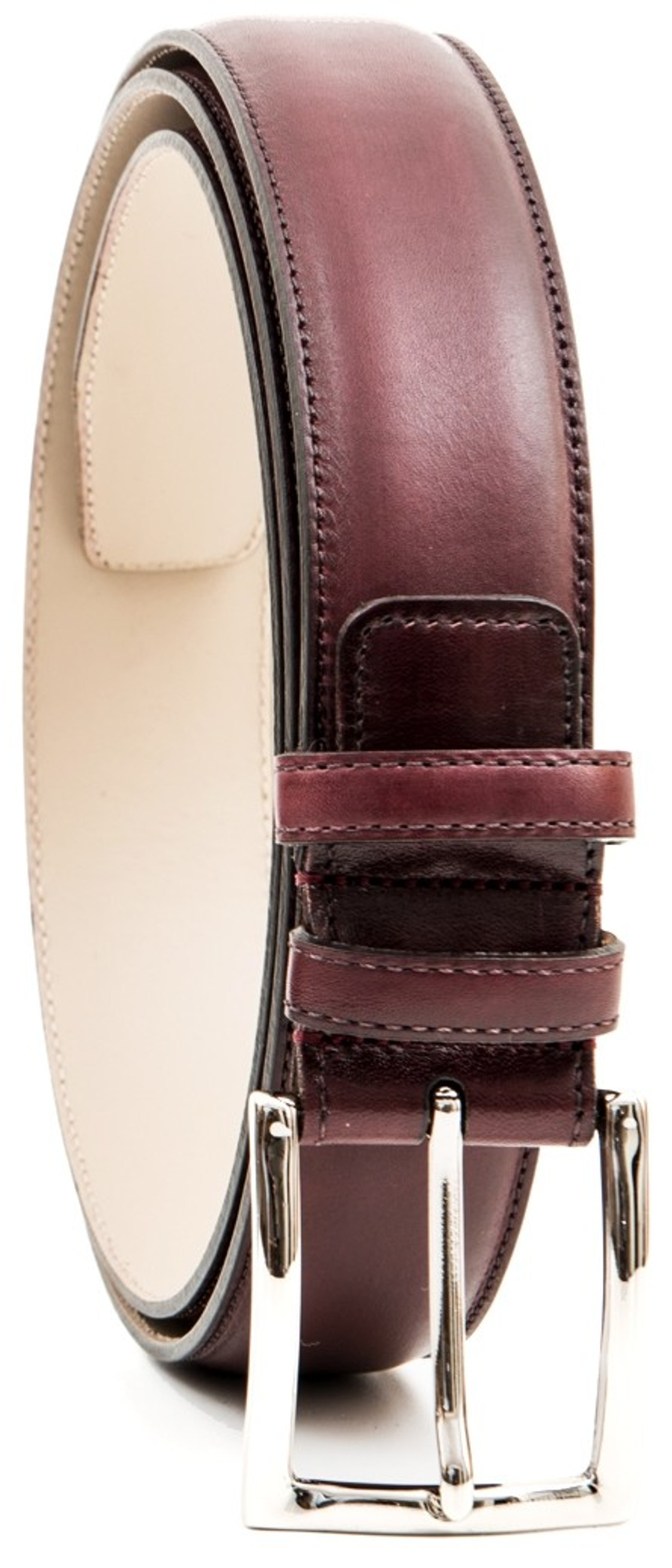 ベルト Courreges Ac Naplack Belt - Courreges - Leather - Burgundy AC LEATHER BELT 25MM - courrèges (クレージュ)