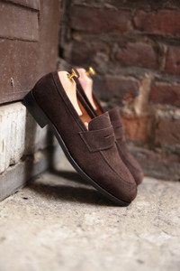 ドレスシューズ・革靴・ビジネスシューズ ASCLO Suede Penny Loafers (2color) ASCLO Suede Penny Loafers (2color) - ASCLO | 60% - Asian