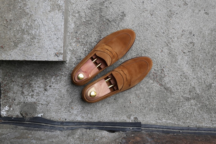Skolyx Penny Loafer Light Brown Suede | Skolyx