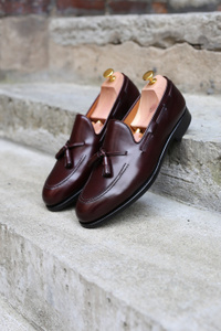 ローファー・オックスフォード SCAROSSO Ralphine Burgundy Bright (RALPHINELOAFBURPOLI) Ralphine Burgundy Bright Loafers for Women | Scarosso®