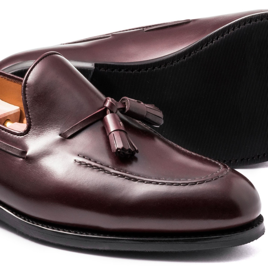 Skolyx Burgundy Tassel Loafer | World class shoes | Skolyx