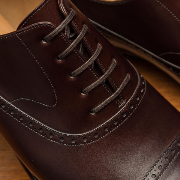 dark brown dress shoe laces Dark Brown 2.5mm Thin Round Waxed Replacement Shoe Laces Rope String Dress  Boot