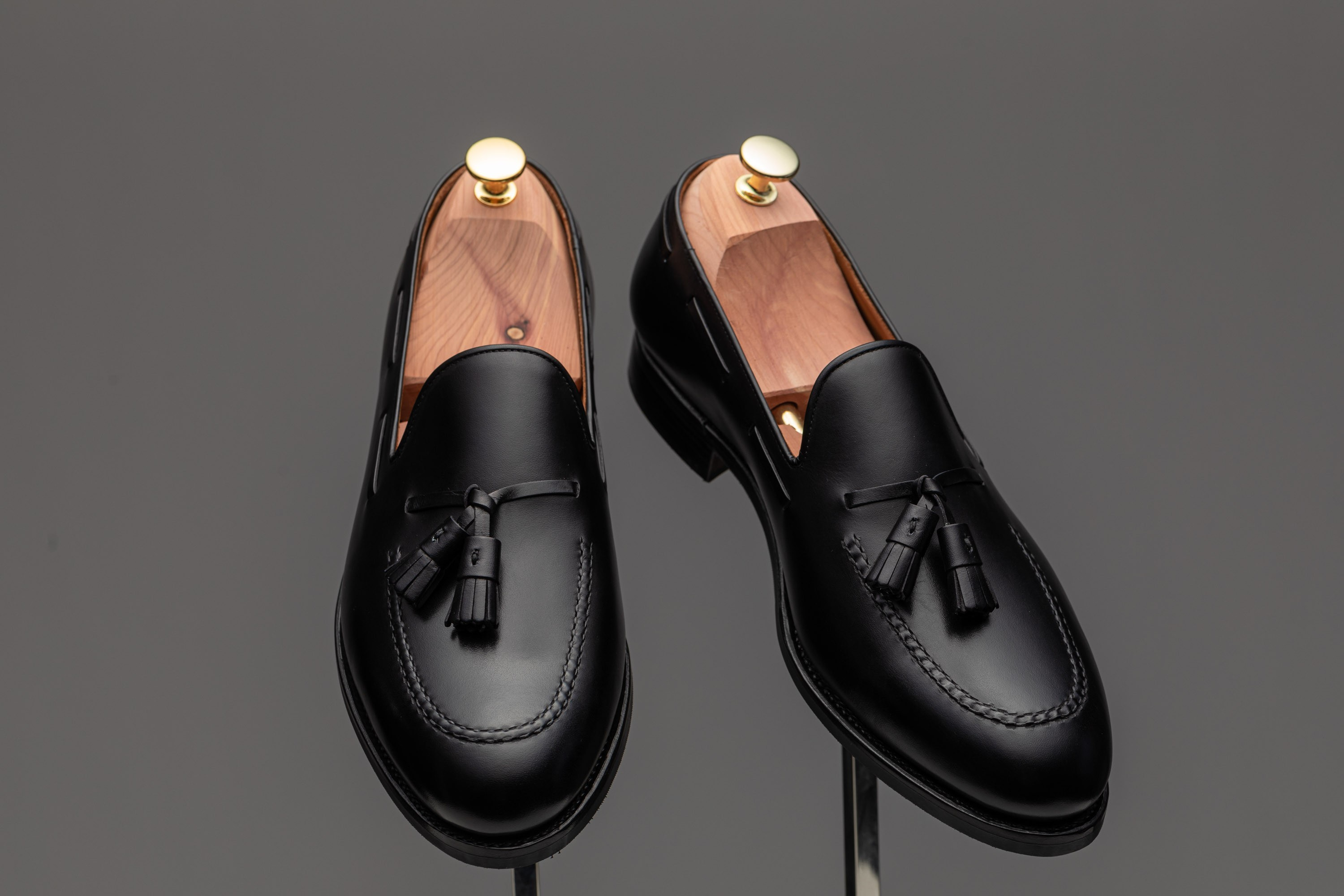 Skolyx Black Tassel Loafer | Experts on quality shoes | Skolyx