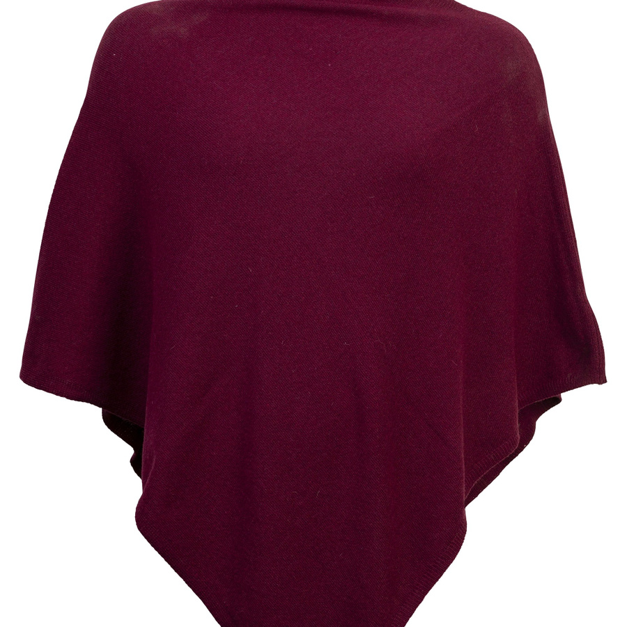 Cashmere blend poncho | Made in Italy | Skolyx