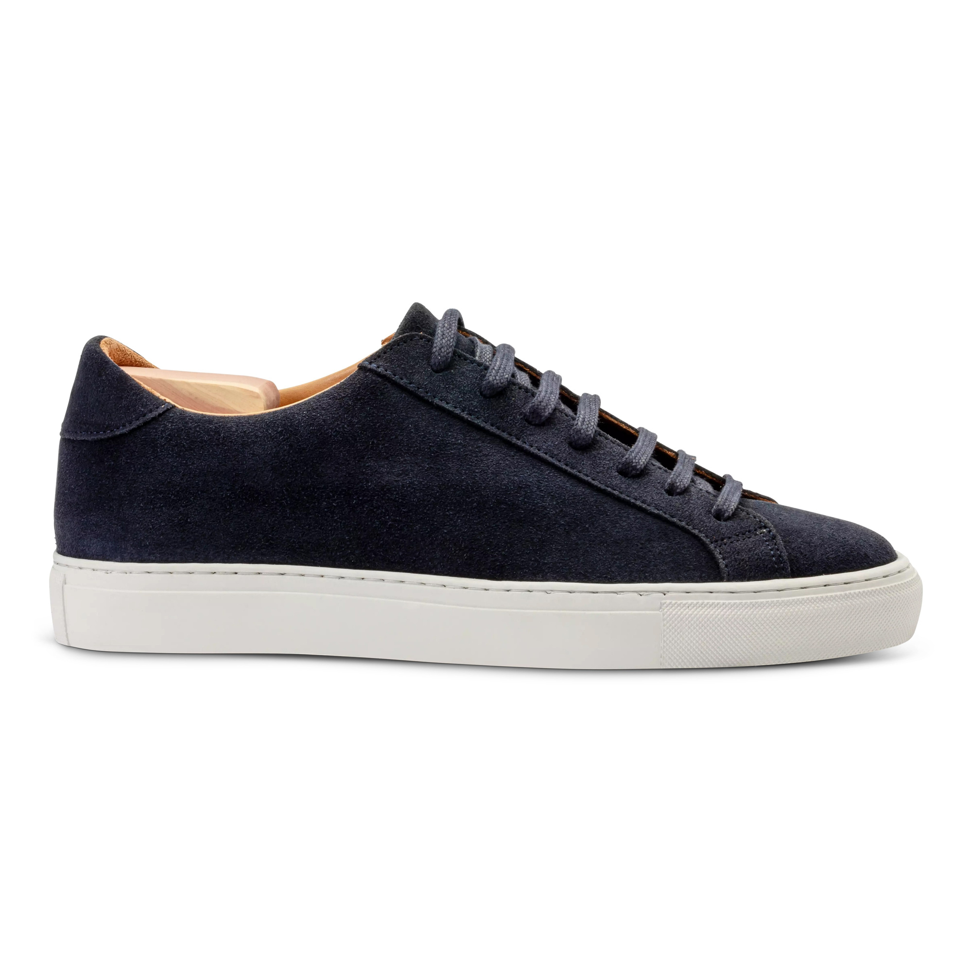 スニーカー NAVY SUEDE SLIP ON SNEAKERS To Boot New York - Navy Blue Suede Slip-On Sneaker