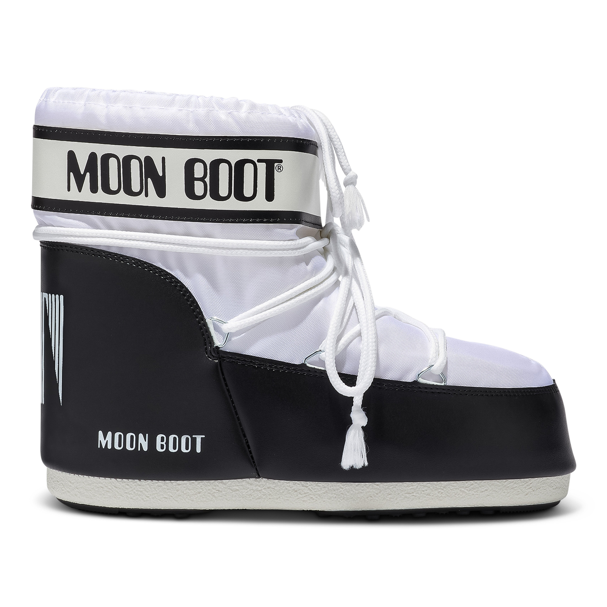ICON LIGHT LOW BLACK NYLON BOOTS | Moon Boot® Official US Store