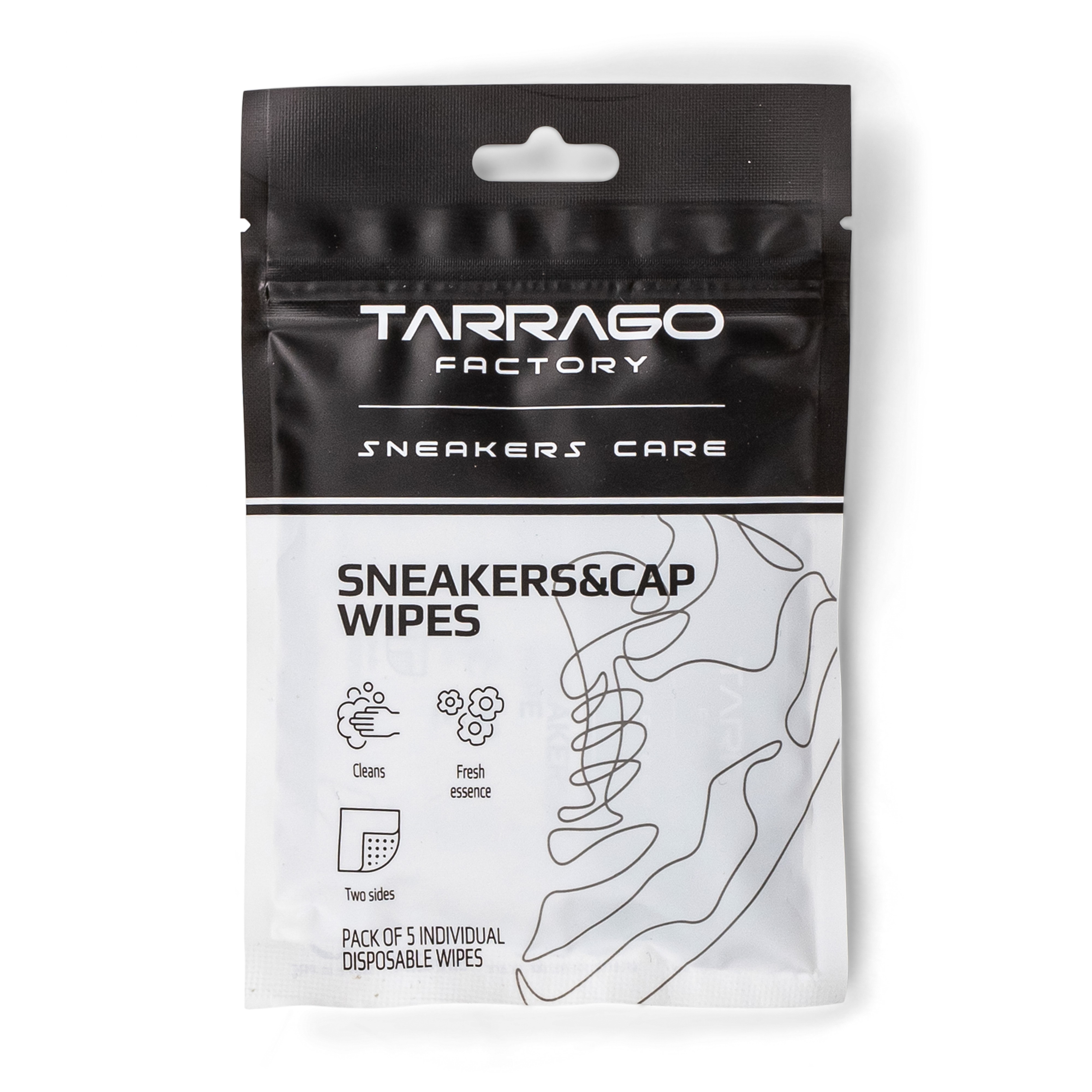 Tarrago, 5kpl puhdistuspyyhkeitä tennareille