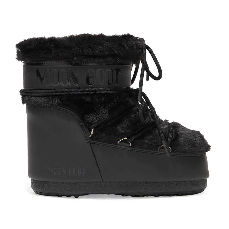 Moon Boot Icon Low Faux-Fur sort