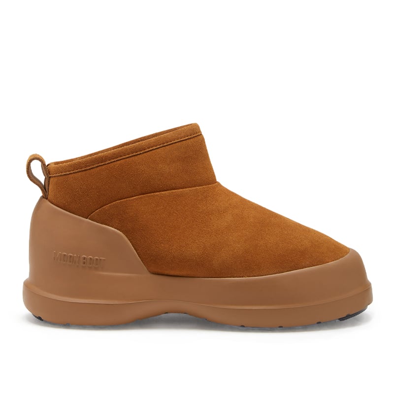Moon Boot Luna Low suede cognac