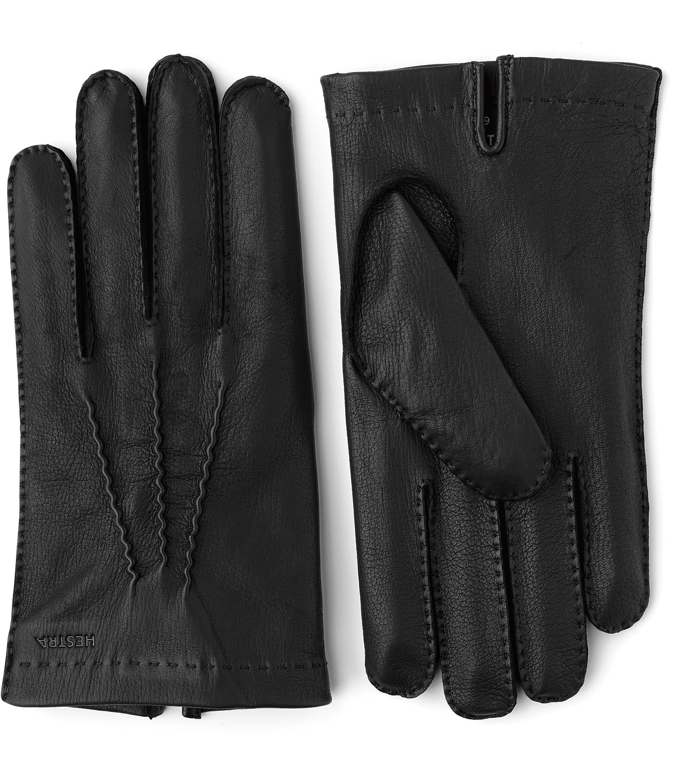 Hestra Handschuh aus Hirschleder schwarz