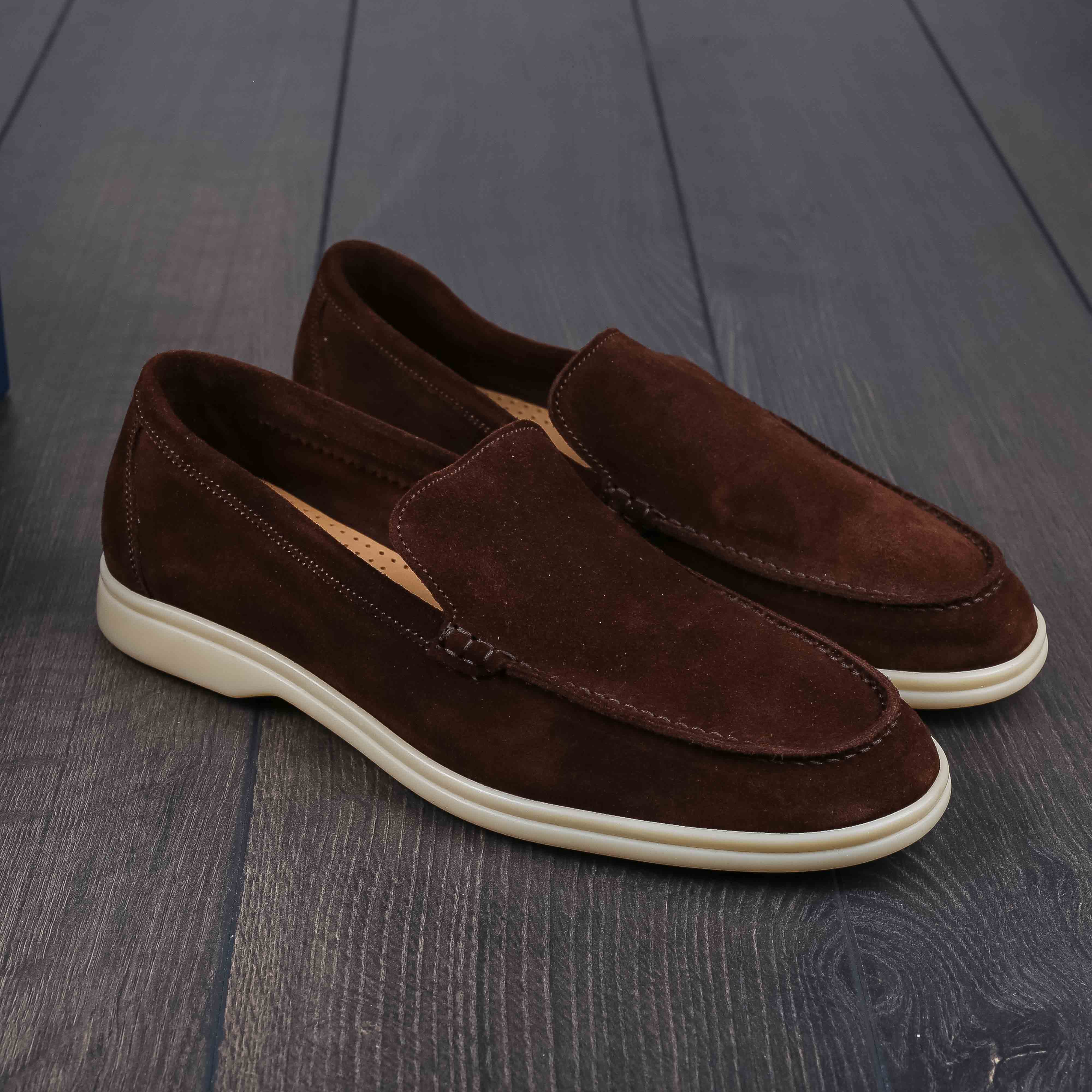 Yanko Traveler loafers brown suede UK5 / EU39 - Seconds