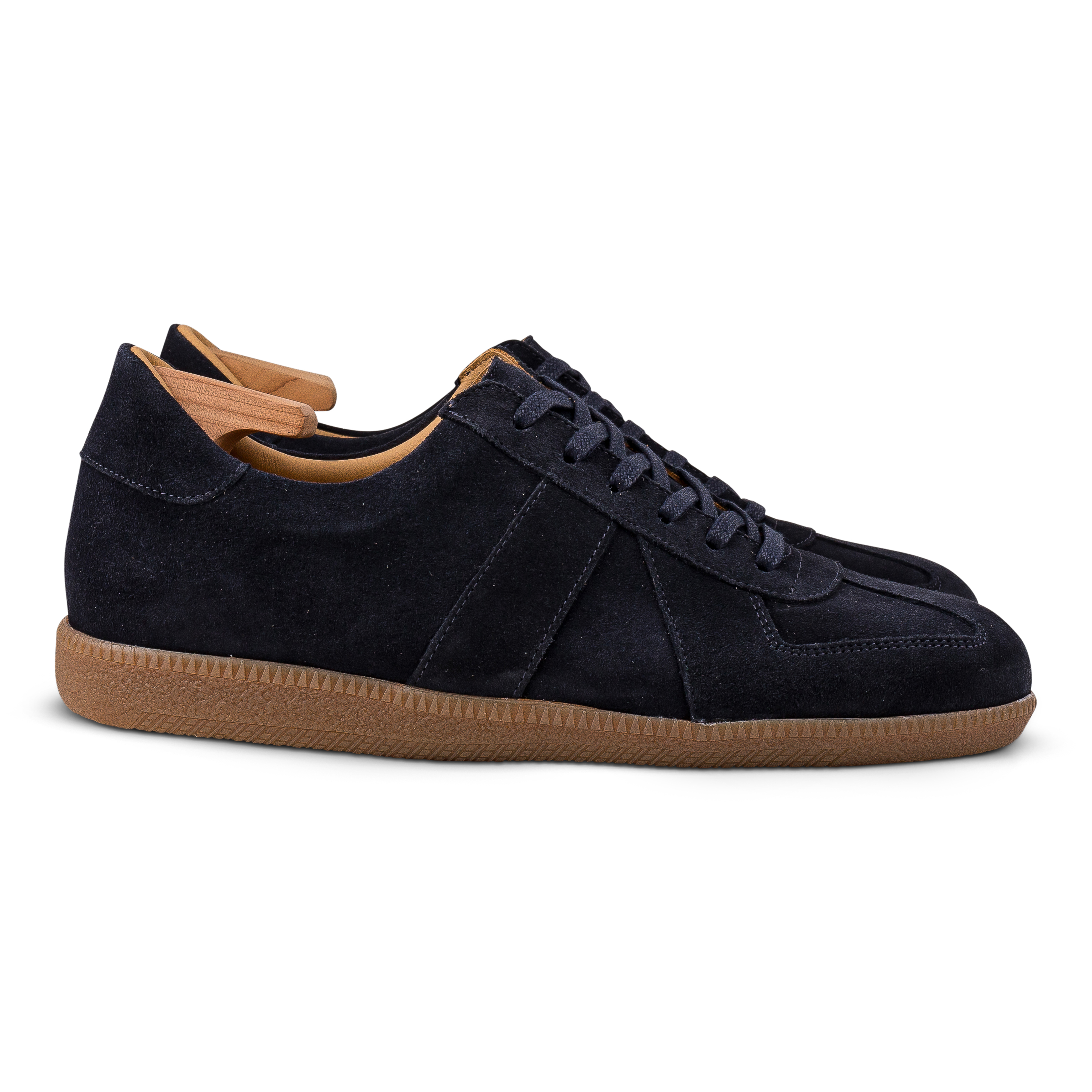 Skolyx Premium GAT Sneaker marineblaues Veloursleder