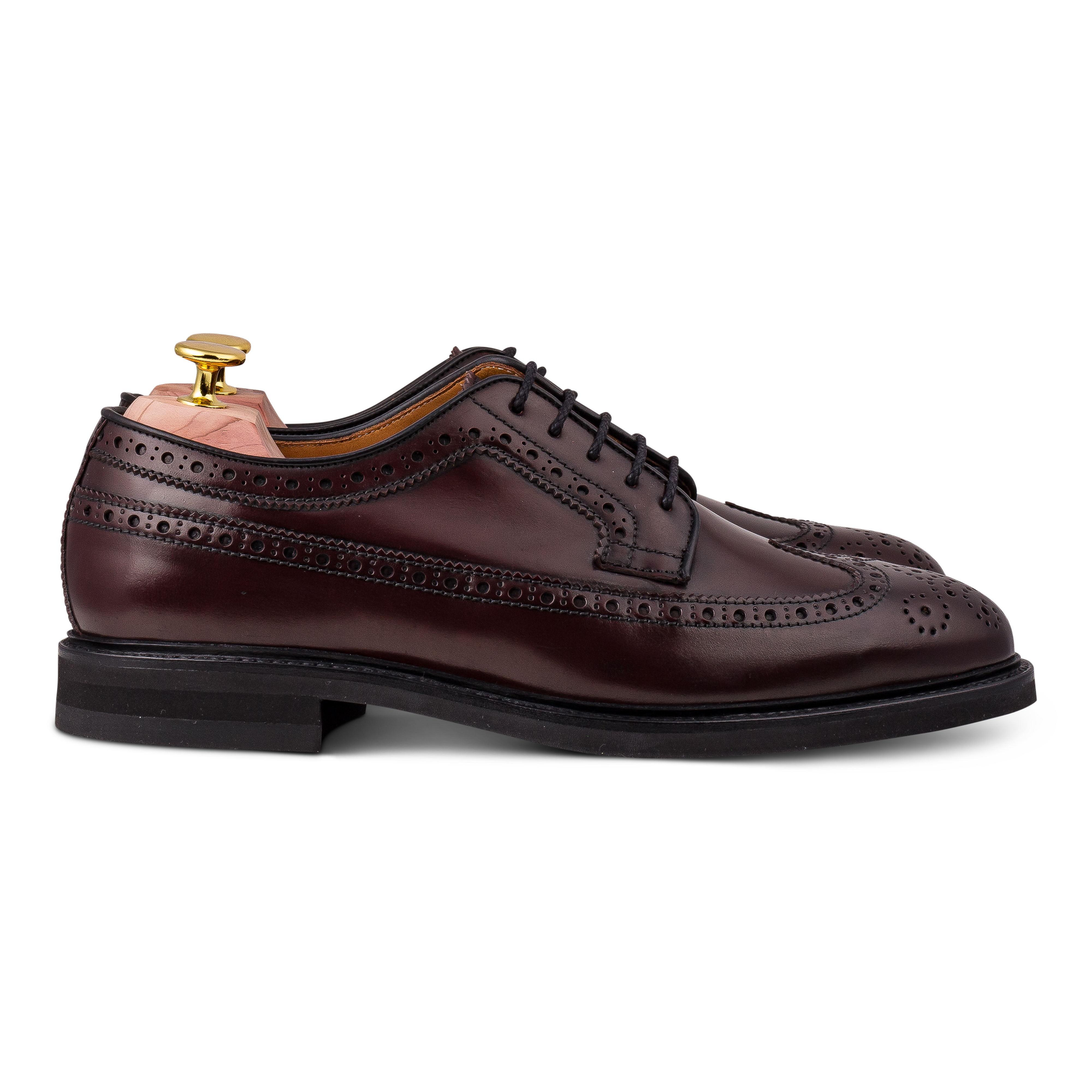Yanko Longwing Derby Burgundy Shell Cordovan