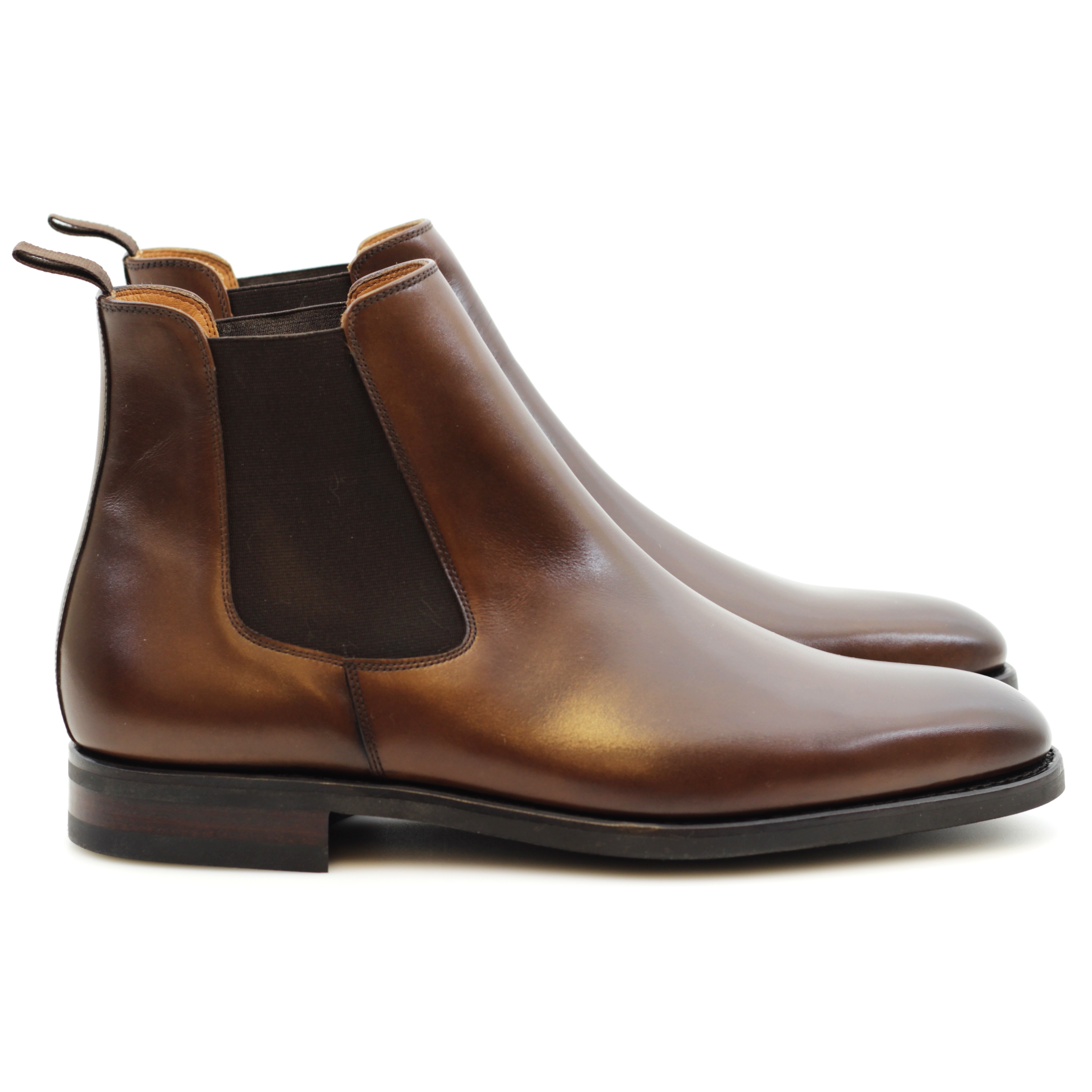 Yanko chelsea boot, tummanruskea