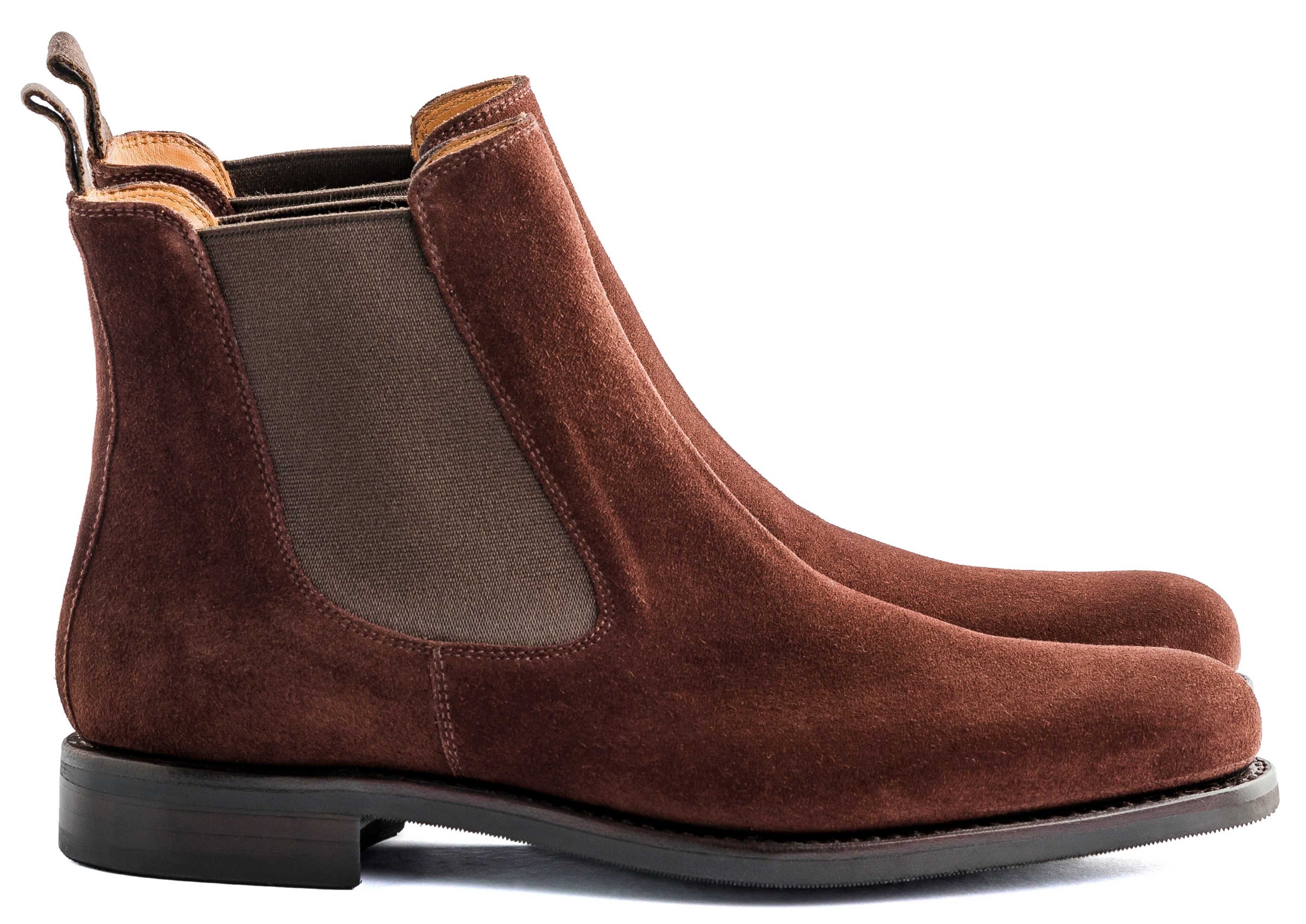 Skolyx braun Wildleder chelsea, Damen