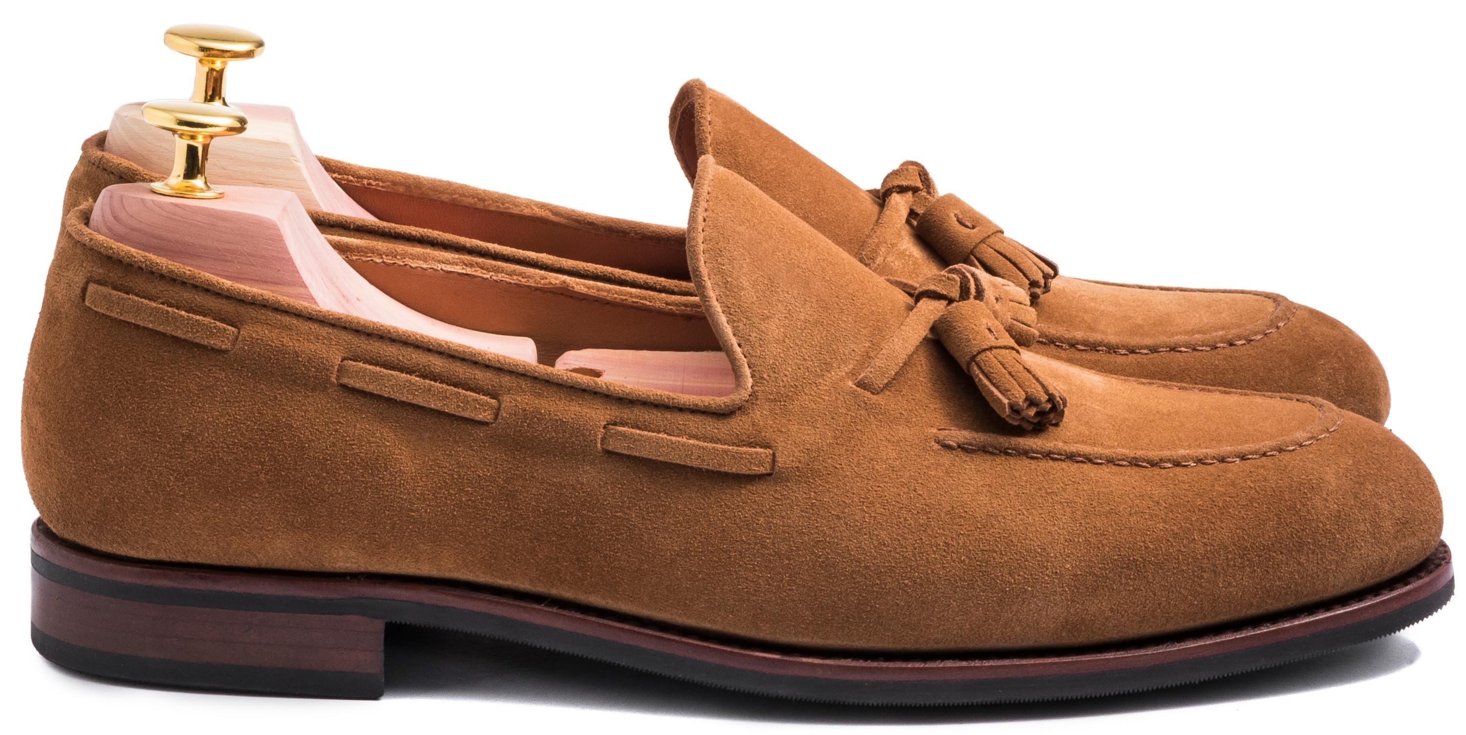 Skolyx Tassel Loafer Hellbraun Wildleder