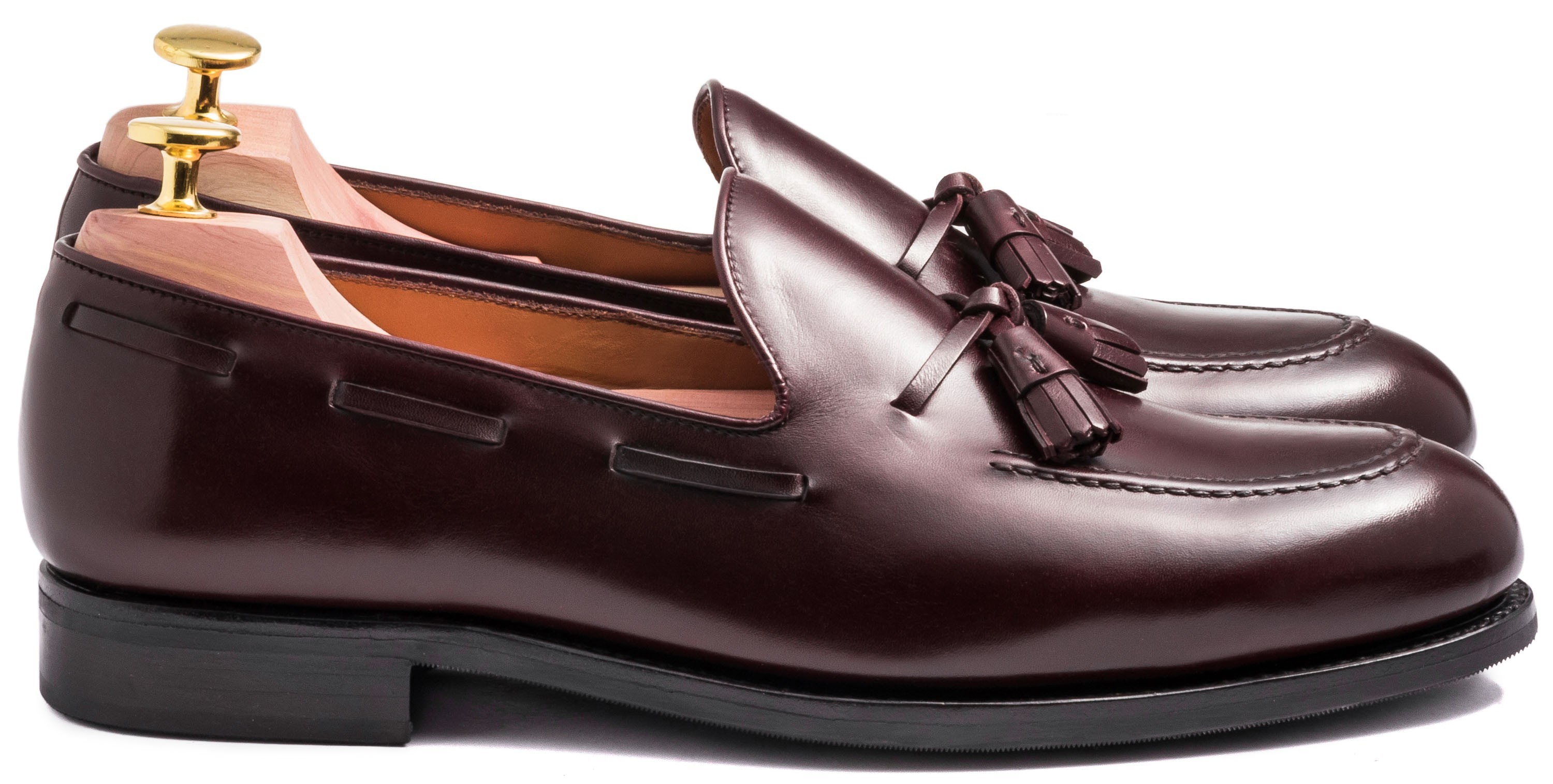 Skolyx burgunderrot Tassel Loafer