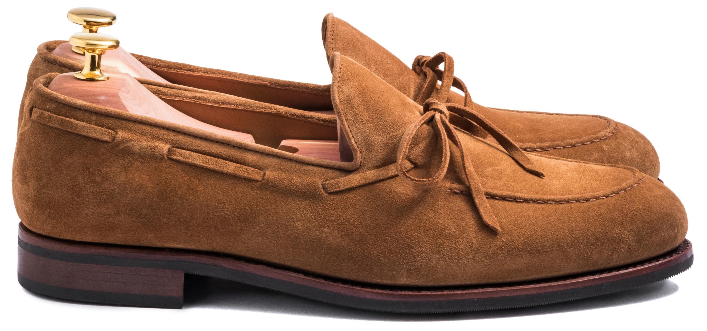 Skolyx String Loafer Hellbraun Wildleder