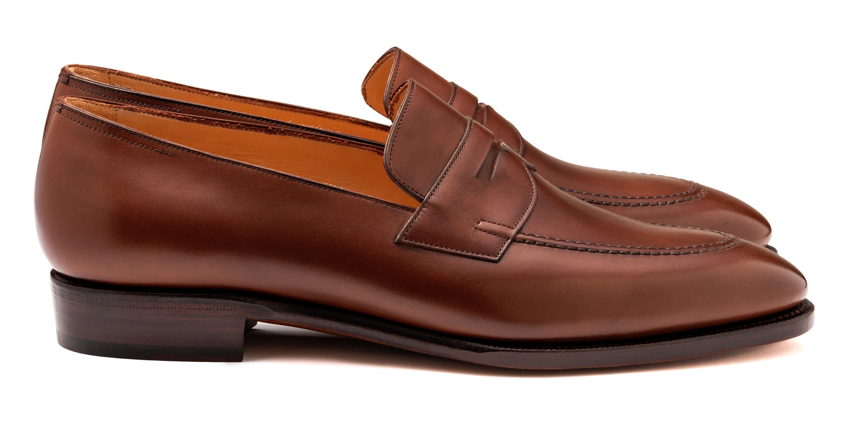TLB Artista Penny loafers i Vegano brun
