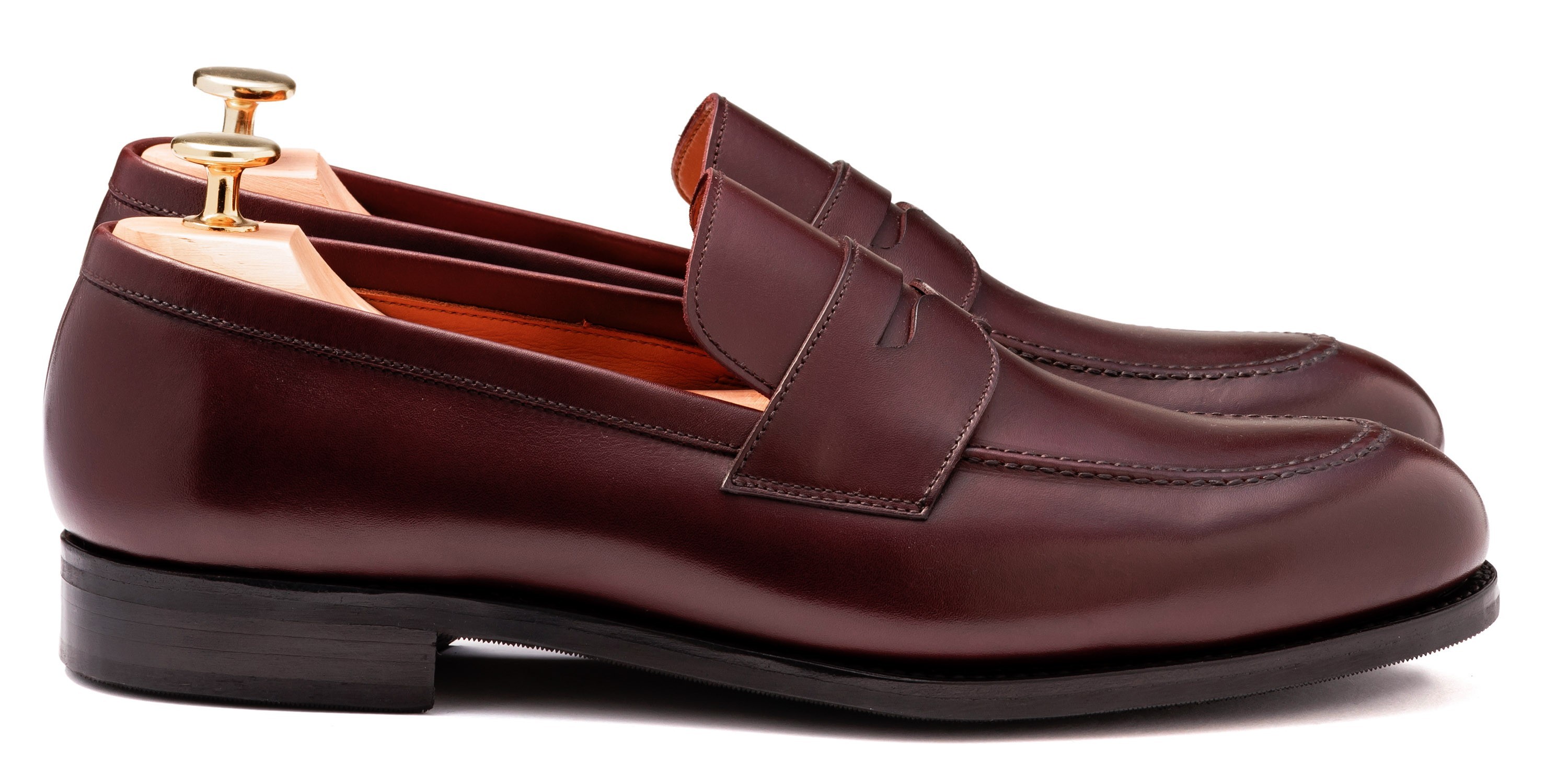 Skolyx burgunderrot Penny Loafer