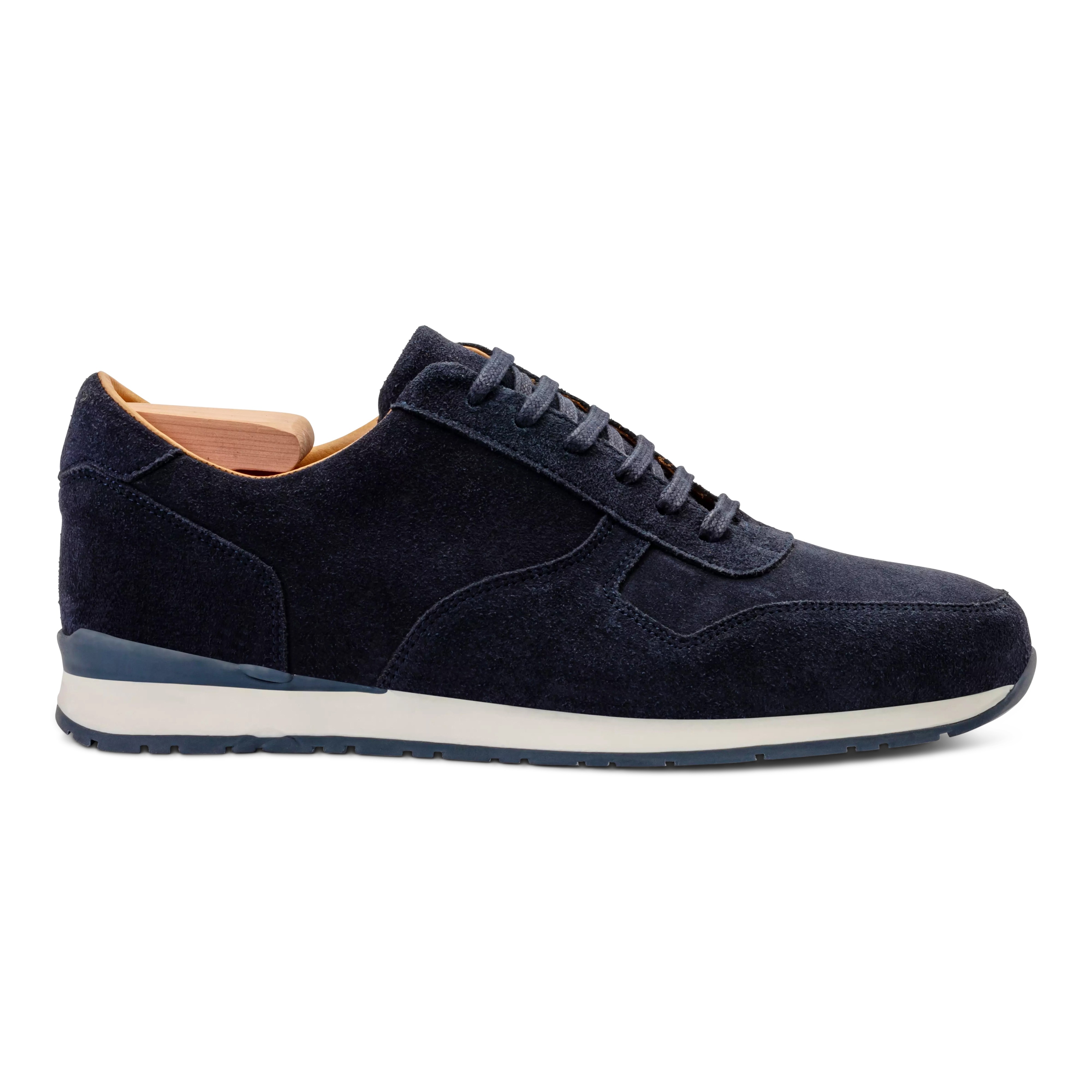 Skolyx Premium Trainer in Dunkelblau Wildleder