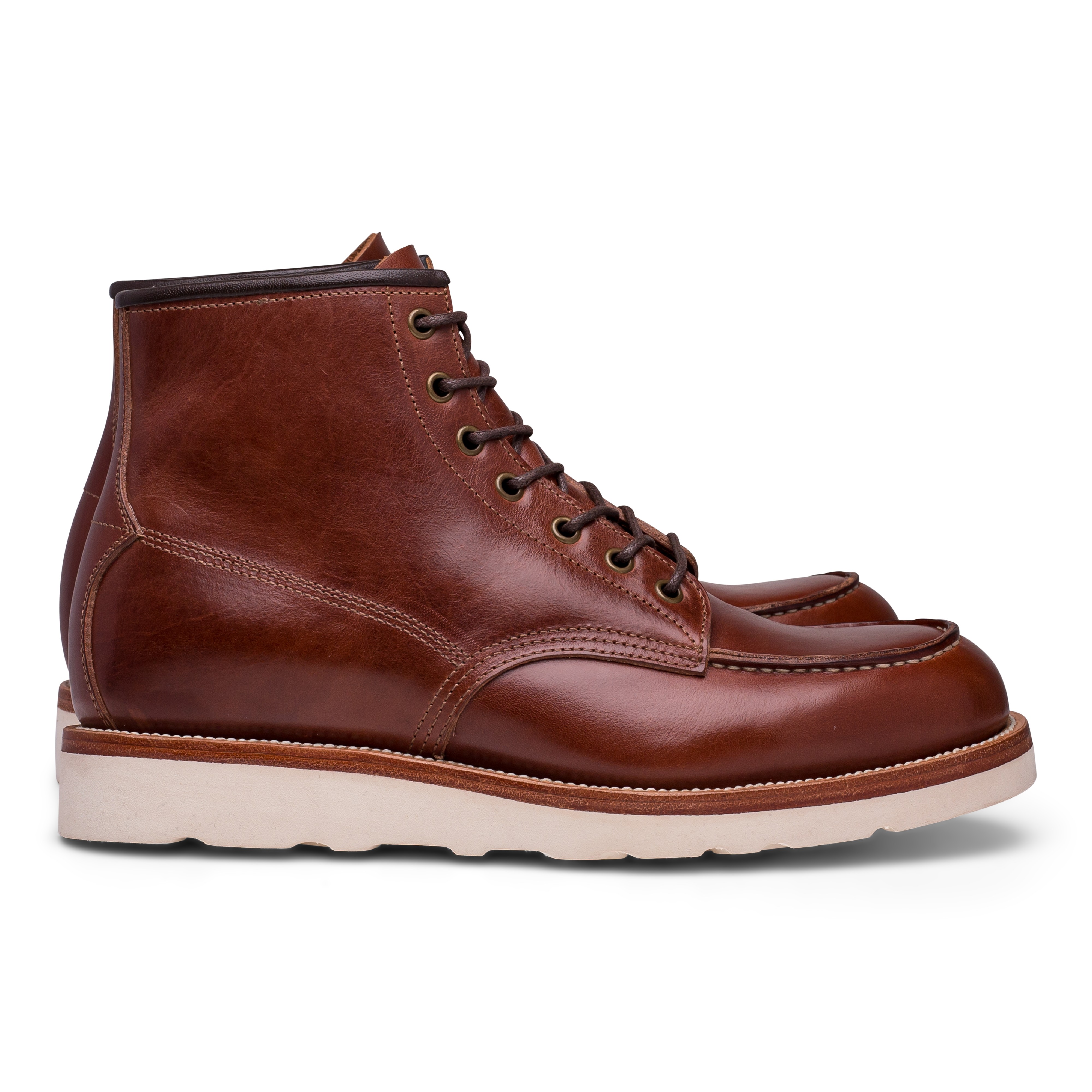 Midas & Skolyx, Moc toe boot, ruskea, pullup-nahkaa